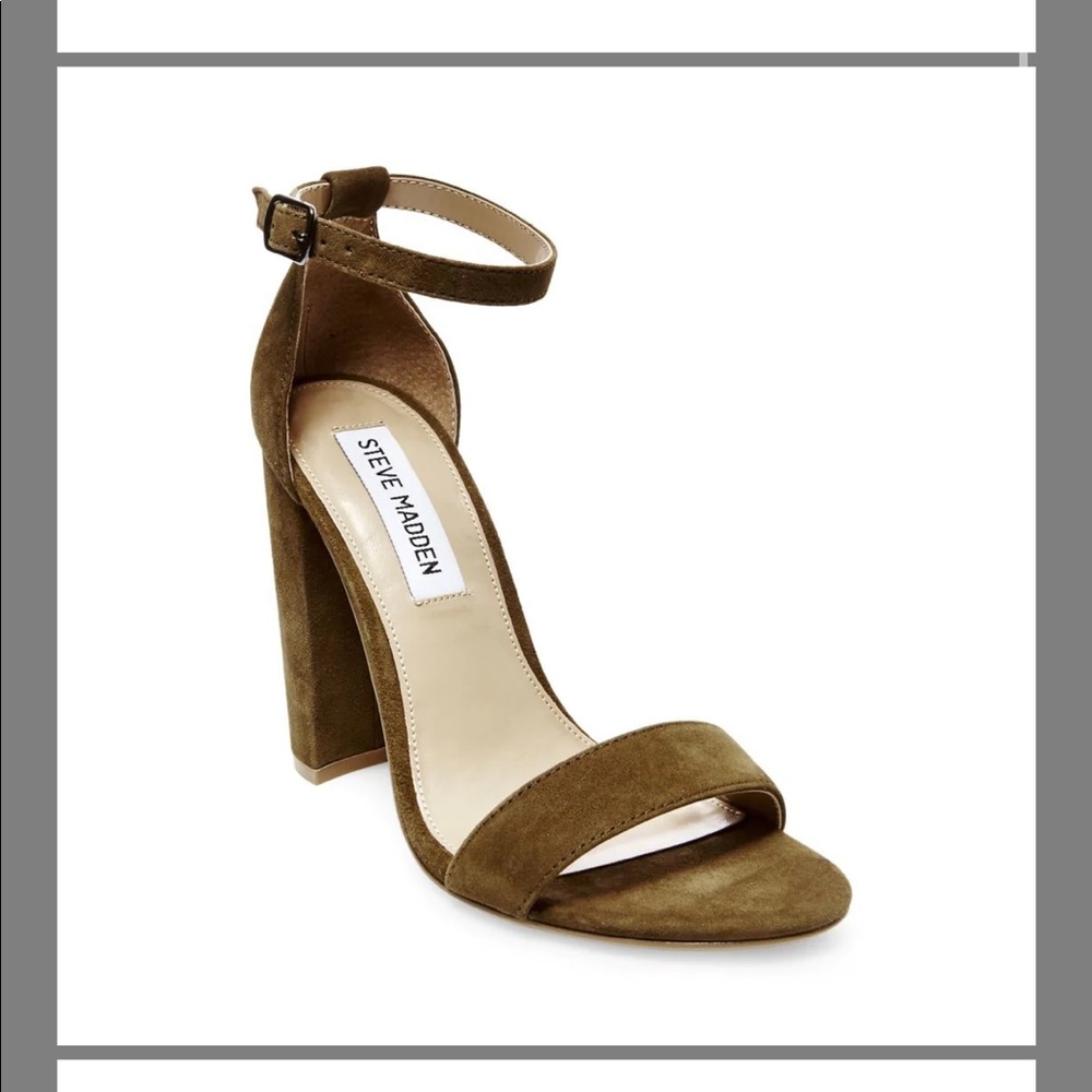 Steve Madden Carrson Ankle Strap Heels